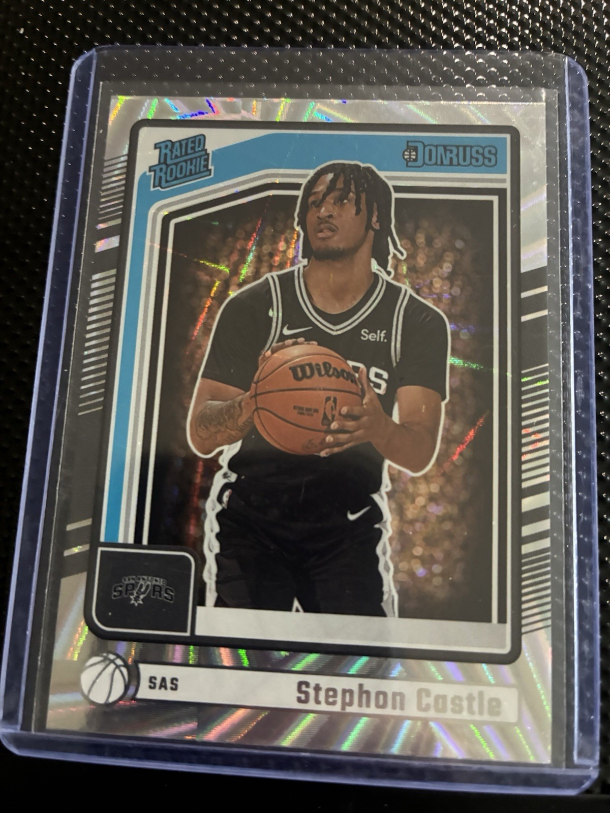 2024-25 Panini Donruss - Rated Rookie Stephon Castle #244 Wedges (RC)