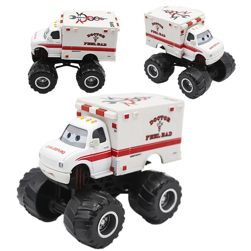 Disney Pixar Cars RARE Monster Tow Mater-Dr. Feel Bad Toy Car Kids