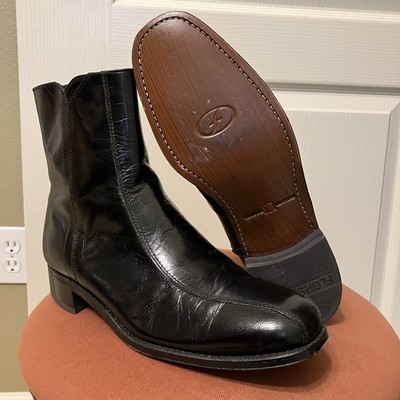 FLORSHEIM Boots VINTAGE 70s Beatle Boots ZIP Hipster PREPPY Retro