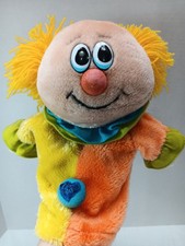 Dakin 1982 Circus Clown Hand Puppet 12" Plush Vintage