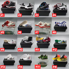120 Mix Variety Styles Sneaker Keychain Mini Shoe Keychain-A Pair No Box