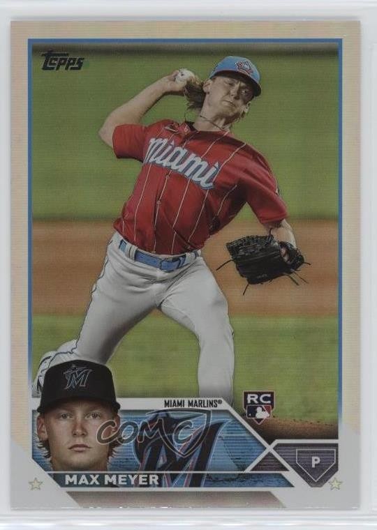 2023 Topps Series 2 Rainbow Foil Max Meyer #388 Rookie RC 14hk