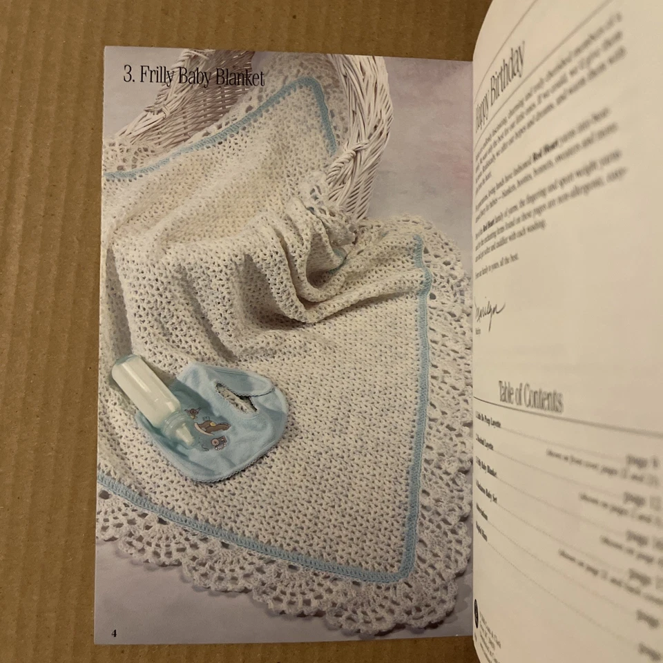 Just For Baby/Art. J16/Booklet 0108/4 Crochet Designs - Image 2 of 4