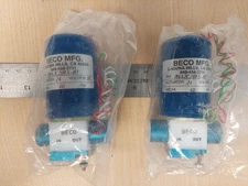 Lot of 1 Valve - BECO manufacturing PTFE valve M442C2DFS-HT