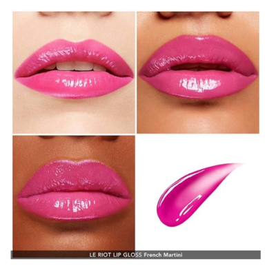 #ad HAUS LABS by Lady Gaga LE RIOT LIP GLOSS Ultra Shine Color French Martini RT$35 $18.00
