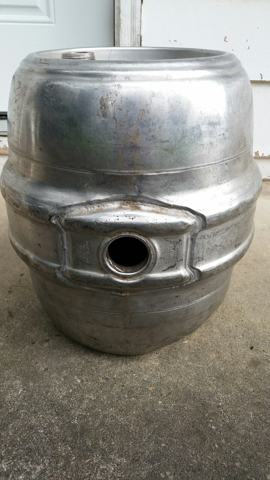 Image 1 - Vintage Schlitz 7.75 Gallon Keg, Gasser Fuel Tank, Rat Rod Tank