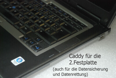 CADDY RAHMEN F. 2. IDE HDD HARD DISC DELL PRECISION M40 M50 M70 LATITUDE D830