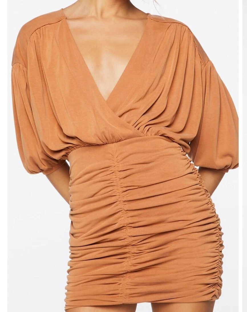Tan dress cheap forever 21