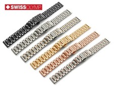 For RAYMOND WEIL Stainless Steel Metal Watch SILVER BLACK GOLD Strap Band Pins