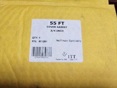 Hoffman Specialty 601264 Cover Gasket For 3/4'' 55