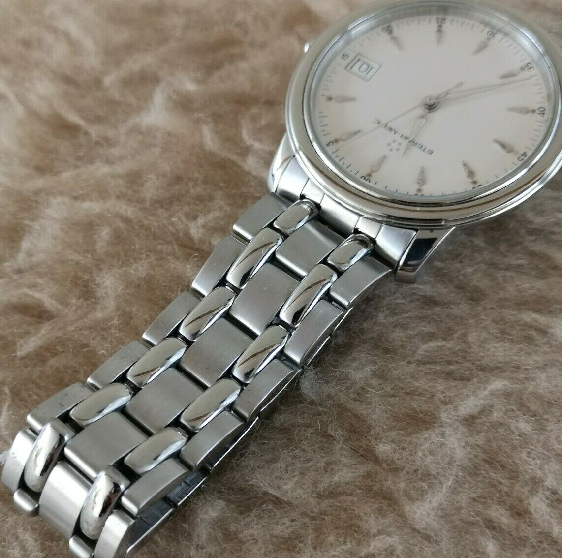 即日出荷 送料無料 Montre Eternamatic En Acier Vers 1960 Anses Perces プレゼント対象商品 Xn Orthopdie Ebner 5kb At