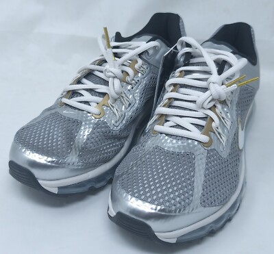 Size 10.5 - Nike Air Max 2013 Metallic Silver Gold 2024 HJ7901 095