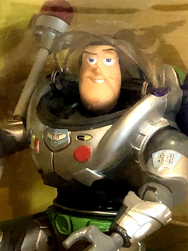NIB DISNEY THINKWAY TOY STORY 2 BUZZ LIGHTYEAR INTERACTIVE ADVENTURE BUDDIES RC - Image 3 of 4