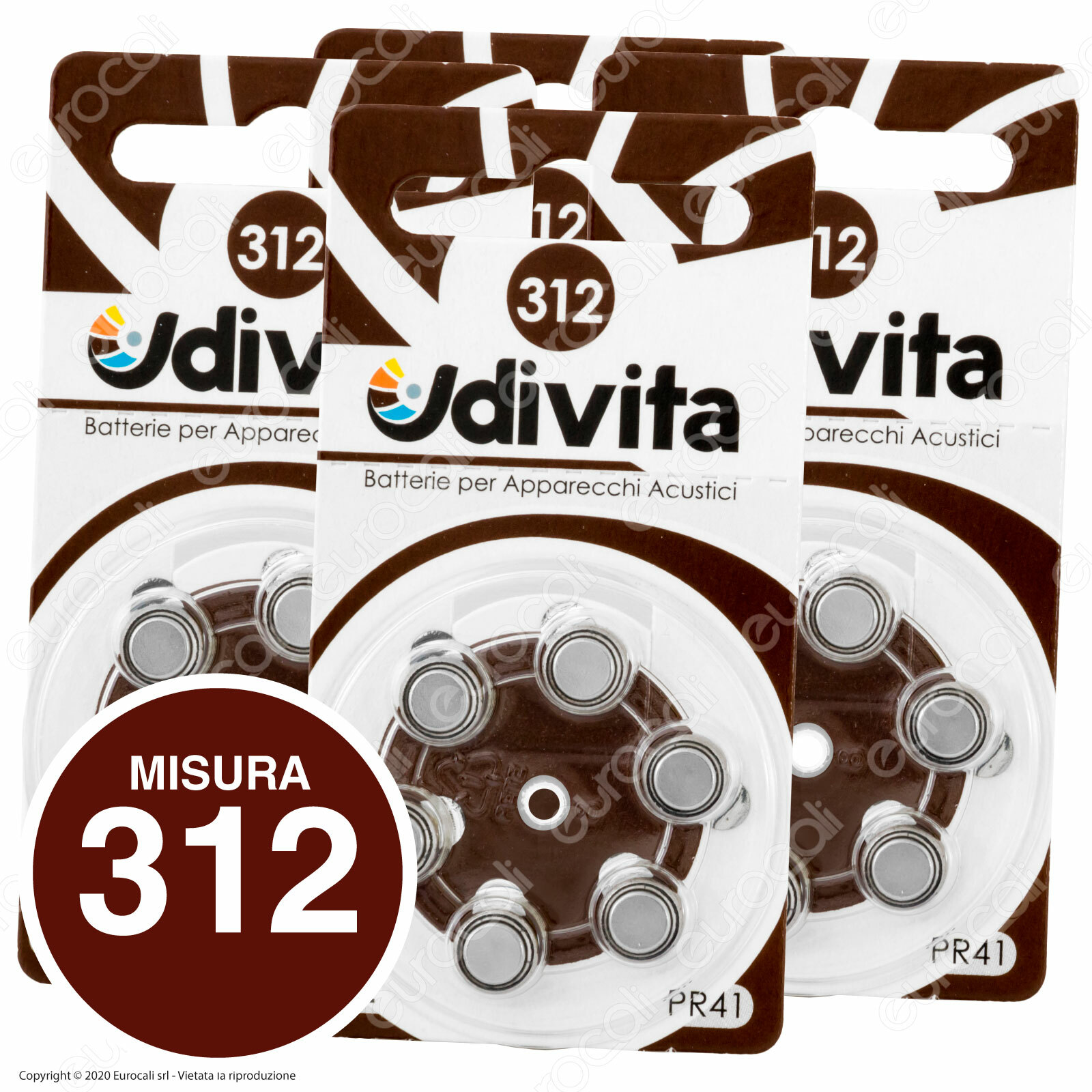 PACCO Batterie RAYOVAC UDIVITA Misure PILE Per Apparecchi Acustici Protesi Udito - Foto 5