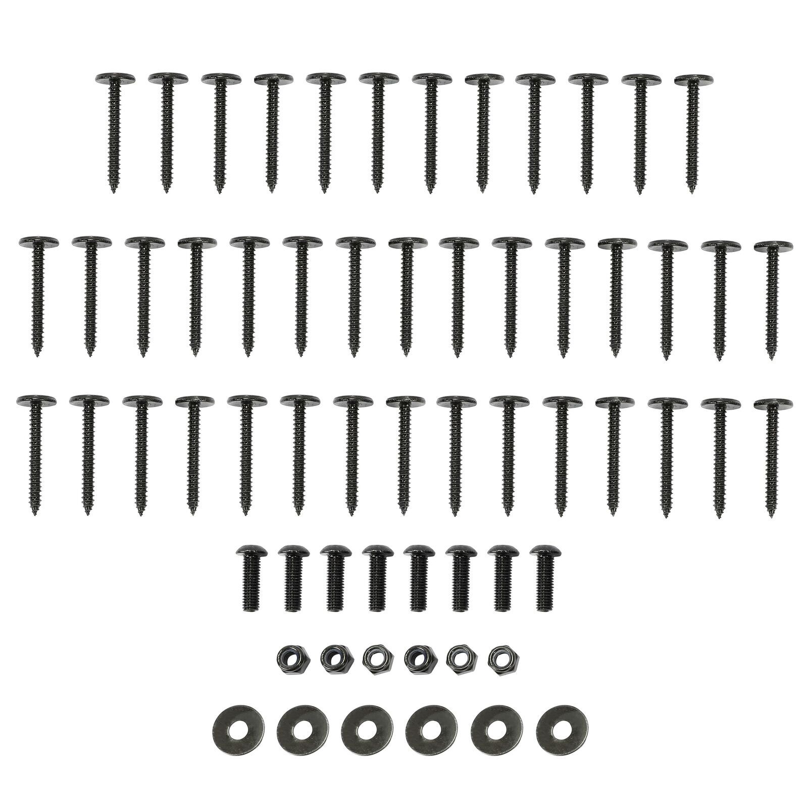 ZXMT Extended Fender Flares For Can-Am Maverick X3 Turbo R 2017-2023 | 6-Piece Set Black ABS
