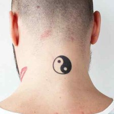 Temporary Tattoos - Set of 2 Yin Yang tattoos
