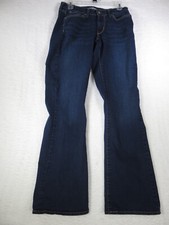 Signature Levi Strauss Womens Jeans Denim Blue Curvy boot cut Size 8L
