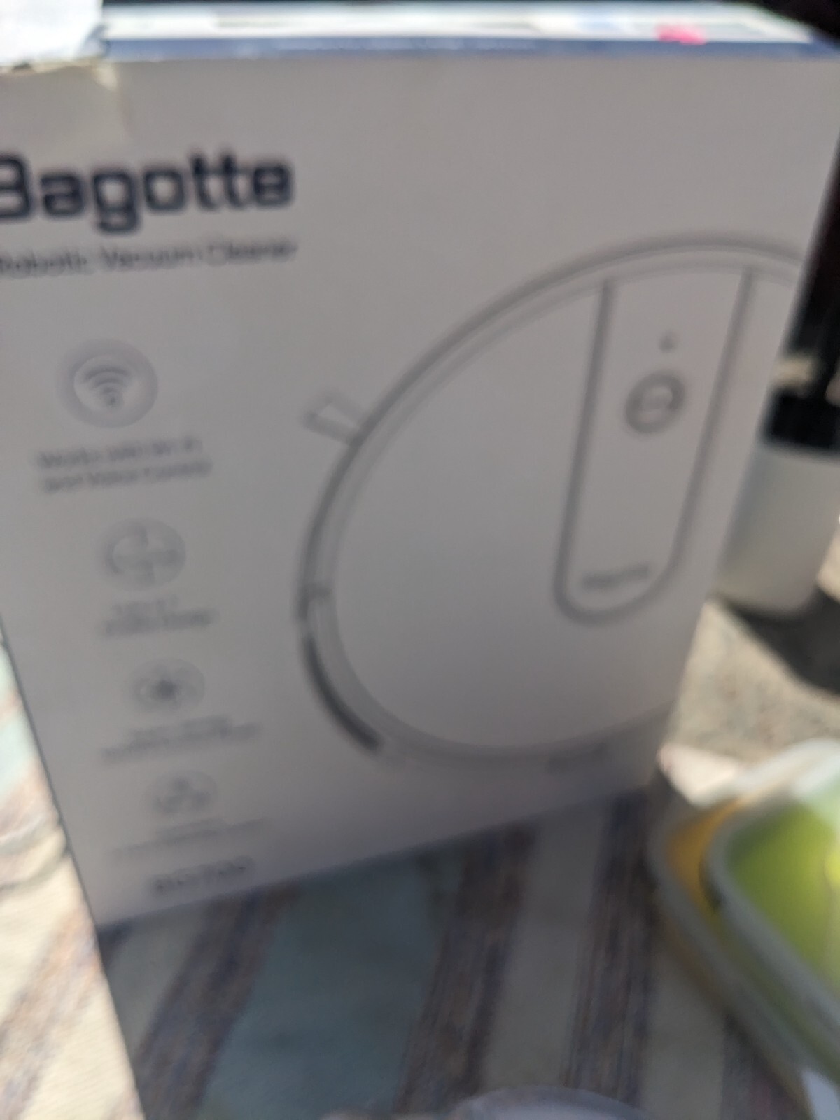 Bagotte BG700 1600PA WiFi Robotic Vacuum Cleaner Local Pickup