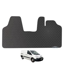 Carsio Rubber Tailored Cab Floor Mats For Peugeot Expert Van 2007 to 2016