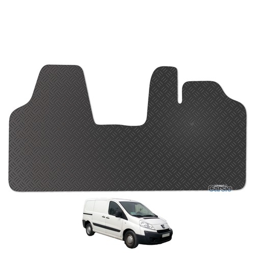 Carsio Rubber Tailored Cab Floor Mats For Peugeot Expert Van 2007 to