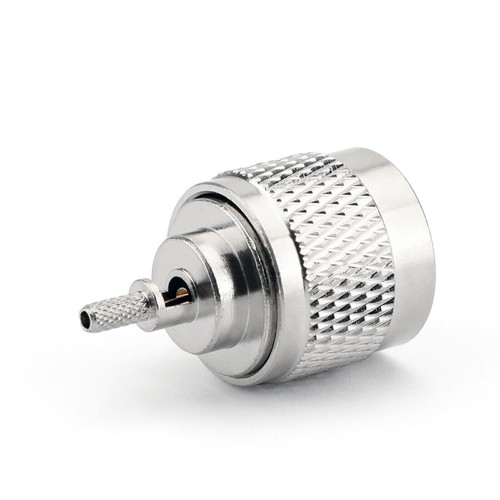 10 pz Connettore Maschio Spina A Crimpare RG174 RG316 LMR100 Cavo Dritto - Foto 4 di 7