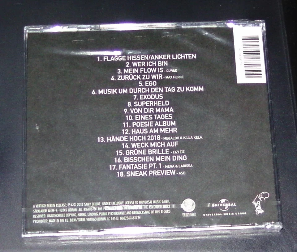 SAMY DELUXE SAMTV UNPLUGGED BAUST OF CD SCHNELLER VERSAND NEU & OVP - Bild 2 von 2