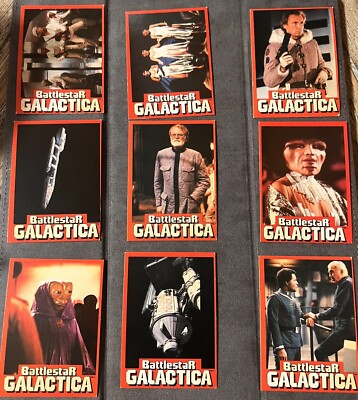 Battlestar Galactica 1978 Wonder Bread Vintage Card Complete Set