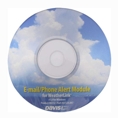 Davis E-Mail/Telefon Alarm Software Modul für WeatherLink 6512