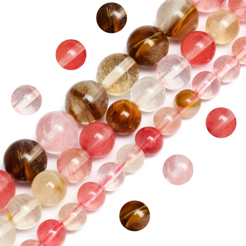 Wholesale Lot Natural Gemstone Beads Round Loose Beads 4mm 6mm 8mm 10mm - Picture 36 of 143