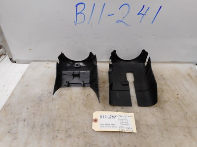 1994 BMW 740I UPPER & LOWER STEERING COLUMN SHROUDS 11594270 