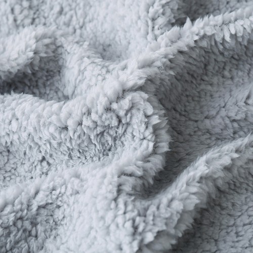 Teddy Bear Fleece Duvet Cover Set Thermal Warm Super Soft Cozy With Pillowcases - Picture 26 of 26