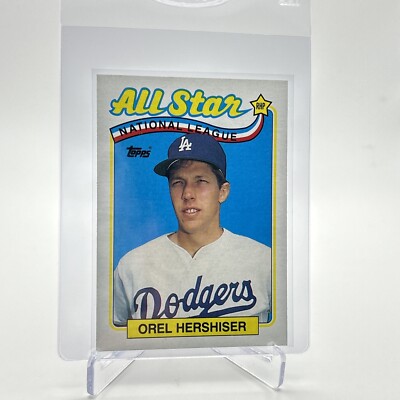 1989 Topps Orel Hershiser Baseball Card #394 Mint FREE SHIPPING | eBay