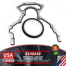 Engine Crankshaft Rear Main Seal Kit Chevy 4.8 5.3 5.7 6.0 6.2 BS40640 Aluminum