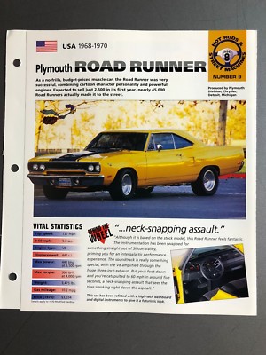 1968 - 1970 Plymouth Road Runner IMP 