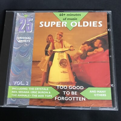 Super Oldies  - Too Good To Be Forgotten Vol. 3 CD Sampler Zustand Sehr Gut @A38