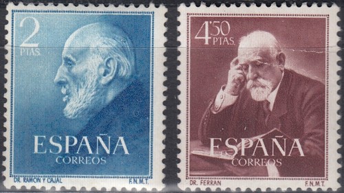 España 1952 Edifil 1119/1120 ** Spain (ref#10380)