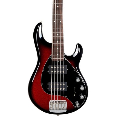 Ernie Ball Stingray Special 5 HH LE Rosewood FB Bass Guitar Burnt Apple