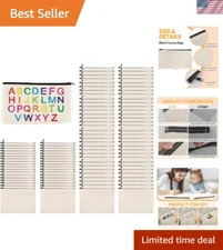 Versatile 100-Piece Canvas Zipper Bags - Durable Blank Pouches for Creativity