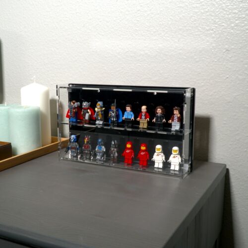 Wall-Mount Display Case for LEGO® Minifigures - Picture 1 of 12