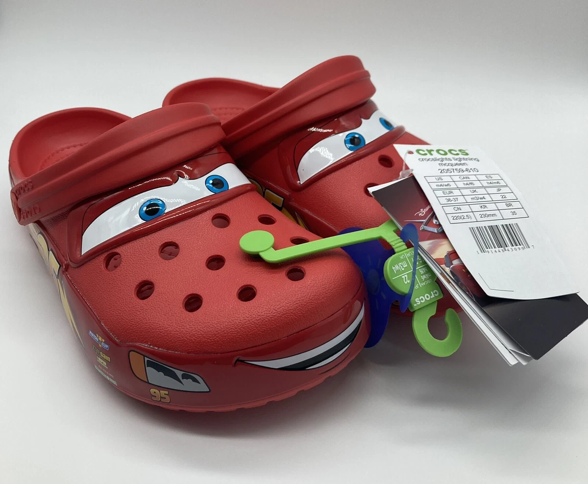 Lightning mcqueen deals clogs
