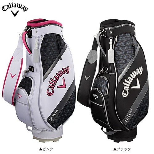 Callaway Golf Entry Cart Bag Solaire 8.5 x 47in Lightweight 6-way Ladies Pink - Picture 6 of 6