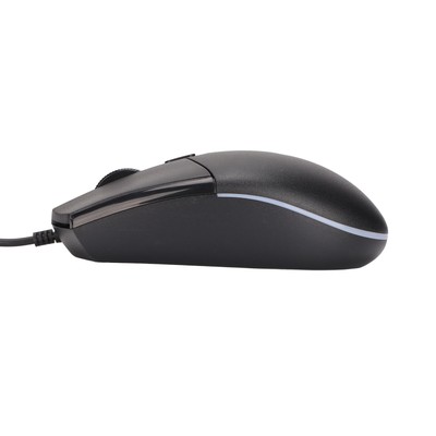 RGB Gaming Mouse 1600DPI High Fit RGB Backlight Compact Wired Mouse For Offi Fit