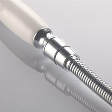 Brass Shower Head Traditional Victorian Style Handheld Shower Sprayer Chrome ...