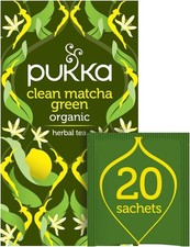 Pukka clean Matcha Green Tea, 20 sachets