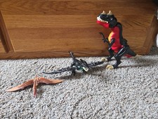 LEGO Dinosaur Figures Lot, set of 3  stickers Please read description.