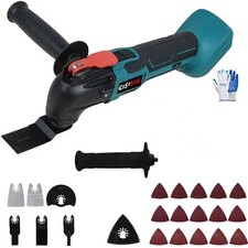 Cordless Oscillating Multi Tool Sander Scraper Saw For Makita 18V Batteries UK