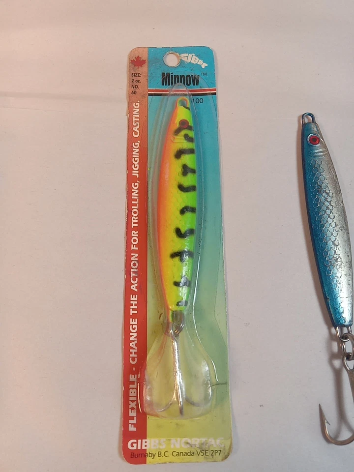 Gibbs Nortac Minnow Lure 60 克 2 盎司 100 克 3.5 盎司 4 件 Luhr Jensen D. Stinger 4.5 — 第 2/4 张图片