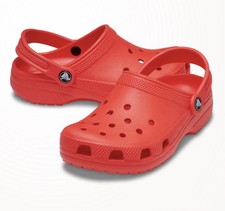 Crocs Classic Color Red Unisex s Clogs Size 6m 8w
