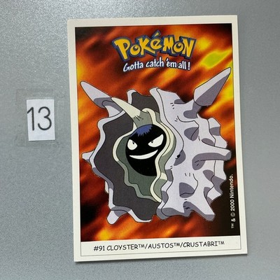 #91 Austos Dunkin Boomer Sticker Pokemon Karte  2000 Pokémon Card