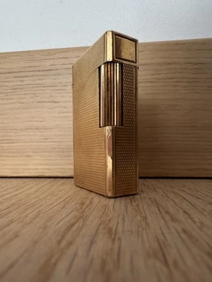 Briquet Dupont Gamme BS - Plaqué Or 20u - Photo 1/4